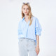 Basic House/Baijiahao Fashion Short-sleeved Women's Shirt 2025 Summer New Design Niche Shirt