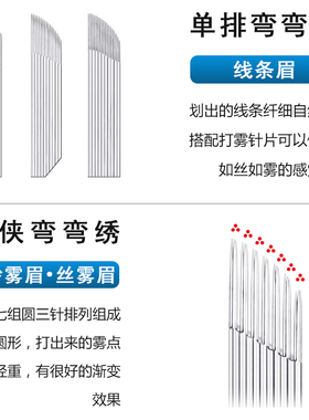 纹绣半永久雾眉手工刀片