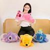 Cartoon plush toy pillow quilt dual-purpose three-in-one air conditioner quilt pillow car cushion pillow nap doll