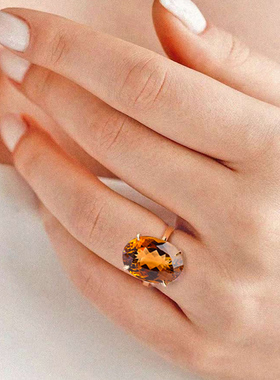 帝王托帕石戒指FIICCI菲伊奇