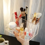 Акриловая кисть, коробка для хранения, карандаш для бровей, блеск для губ, щетка, настольный лак для ногтей