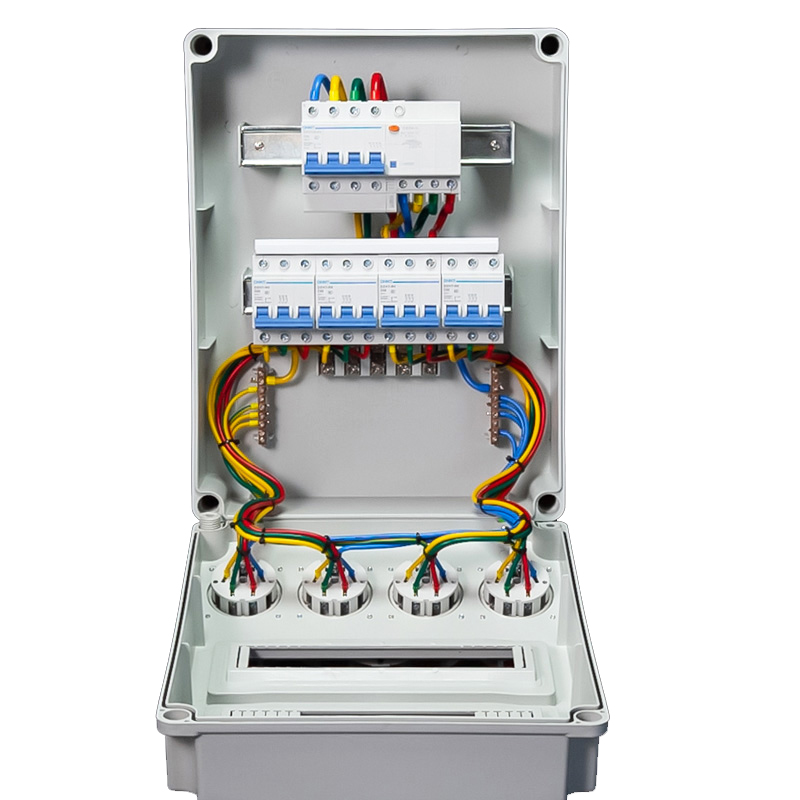 防水工业插座箱室外配电源箱户外手提式检修塑料工地临时开关小箱