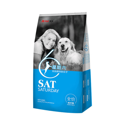 艾尔狗粮星期六阿拉斯加拉布拉多金毛成犬10kg20斤牛油果通用狗粮 - 图1