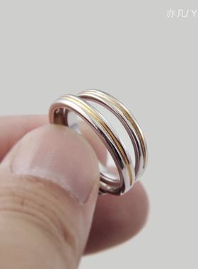 阳光原创925纯银情侣情侣戒指