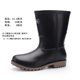 Men's waterproof short-cut rain boots