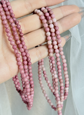 超美气质网红蘑糯糯红木纹石手串