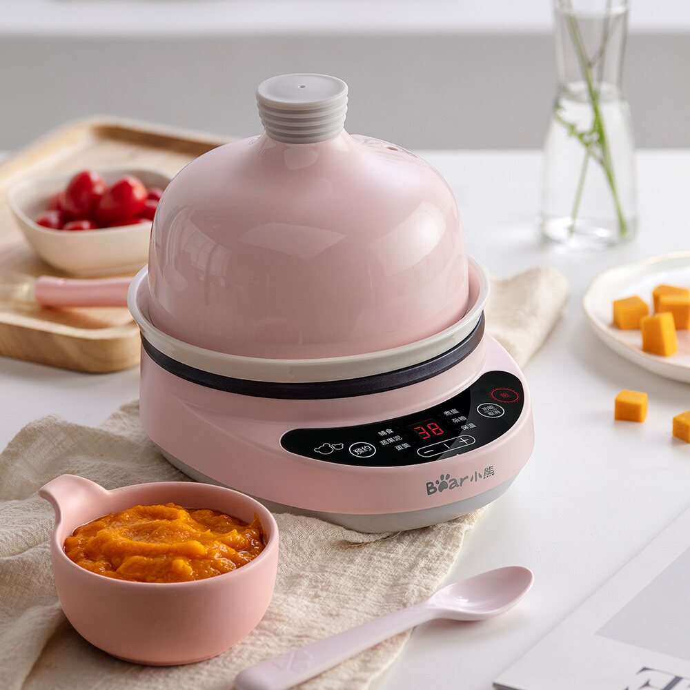 小熊蒸蛋器家用陶瓷迷你神器鸡蛋羹 小熊宜家宜居煮蛋器/蒸蛋器