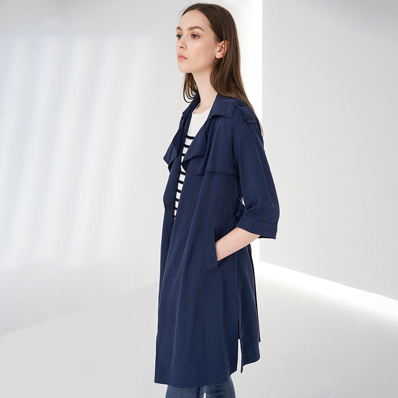 水云间新款春秋中长款英伦风风衣 sedate风衣