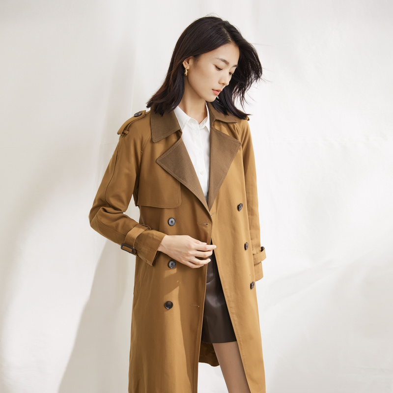 水云间中长款女2022新款秋装风衣 sedate风衣