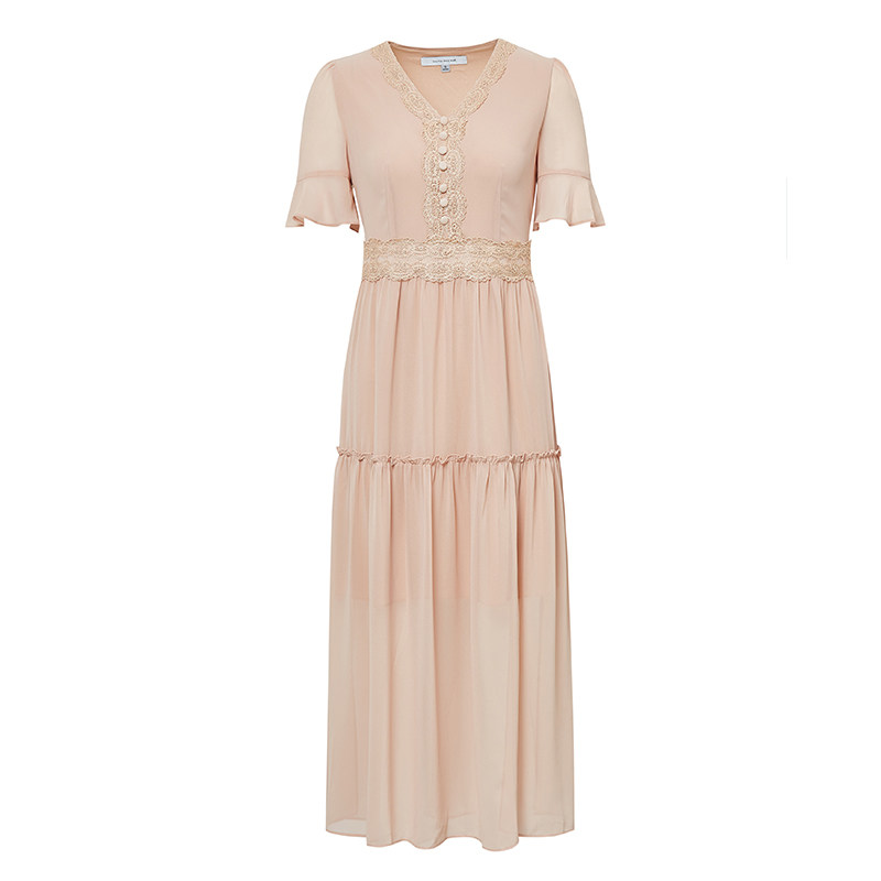 中长款连衣裙水云间新品雪纺裙子 sedate连衣裙