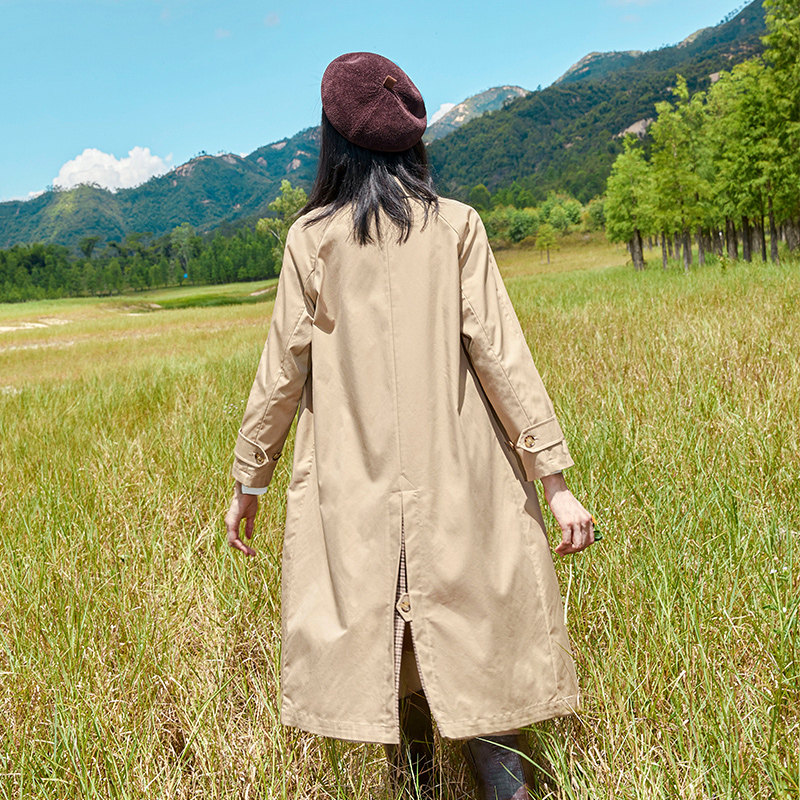 水云间中长款春季新款英伦风潮风衣 sedate风衣