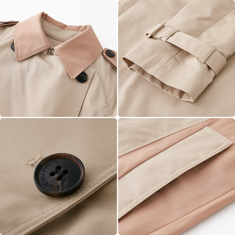 水云间休闲中长款风衣女秋 sedate风衣