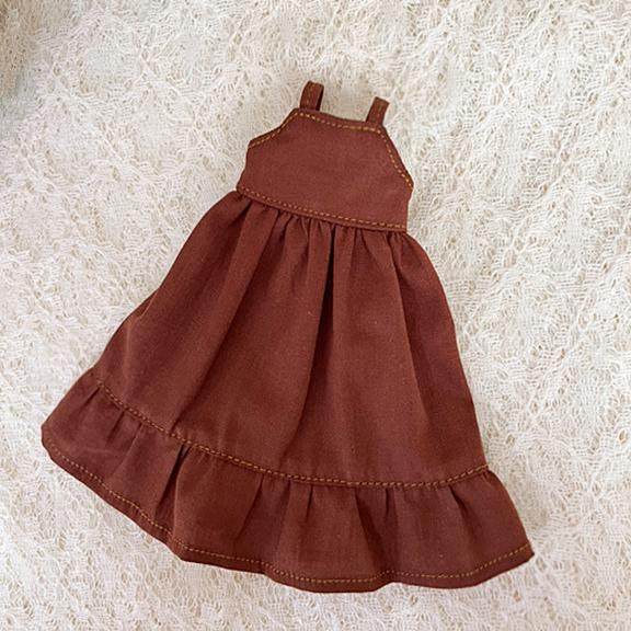 blythe小布 ob24 ob22az体 森系纯色棉质吊带裙 百搭,淘宝优惠券,粉丝福利购,淘宝优惠卷