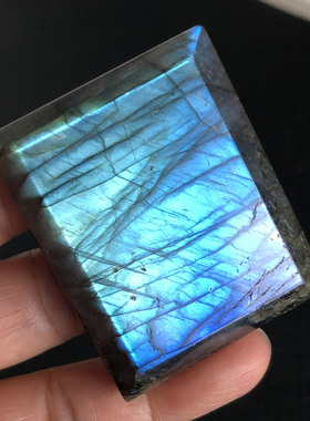 方牌吊坠毛衣链钠长石把玩