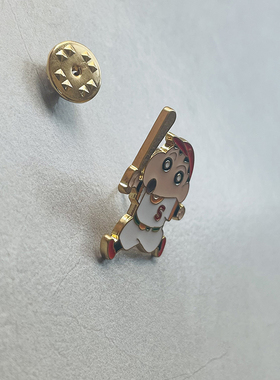 蜡笔小新金属系列胸针百搭配饰