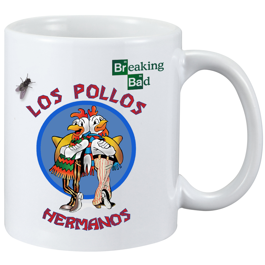 Los Pollos Hermanos绝命毒师陶瓷咖啡马克杯子水杯周边礼物新Mug - 图1