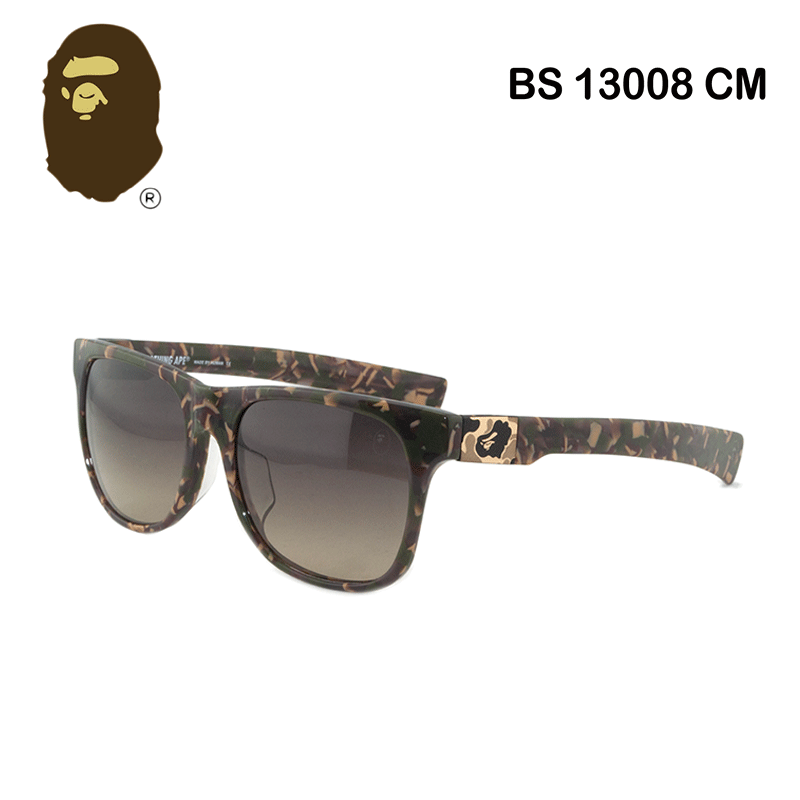 国行正品 BAPE 猿人头 BS 13008 板材 时尚个性潮流太阳眼镜 墨镜 - 图0