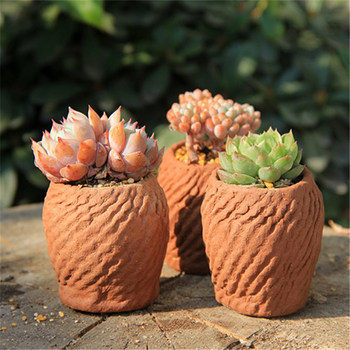 ຫຼຸດລາຄາຫຍາບດອກ ceramic ຫມໍ້ succulents ຫຍາບ ceramic ສີມ່ວງ sand breathable ການຄວບຄຸມຮາກຂະຫນາດນ້ອຍເສັ້ນຜ່າກາງຂະຫນາດນ້ອຍສ້າງສັນແລະງ່າຍດາຍ