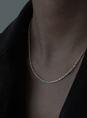 小众冷淡风高级感波光百搭项链