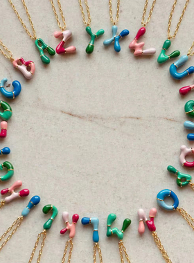 WEARRING滴胶胶囊泡泡感项链