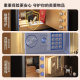 Bedside table safe storage cabinet
