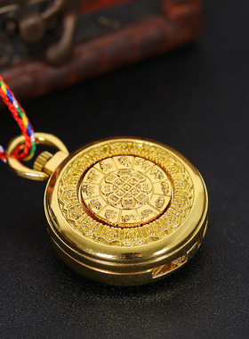 藏式嘎乌空盒可打开空心挂件