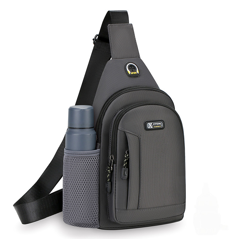Chest bag shoulder crossbody nylon casual outdoor
