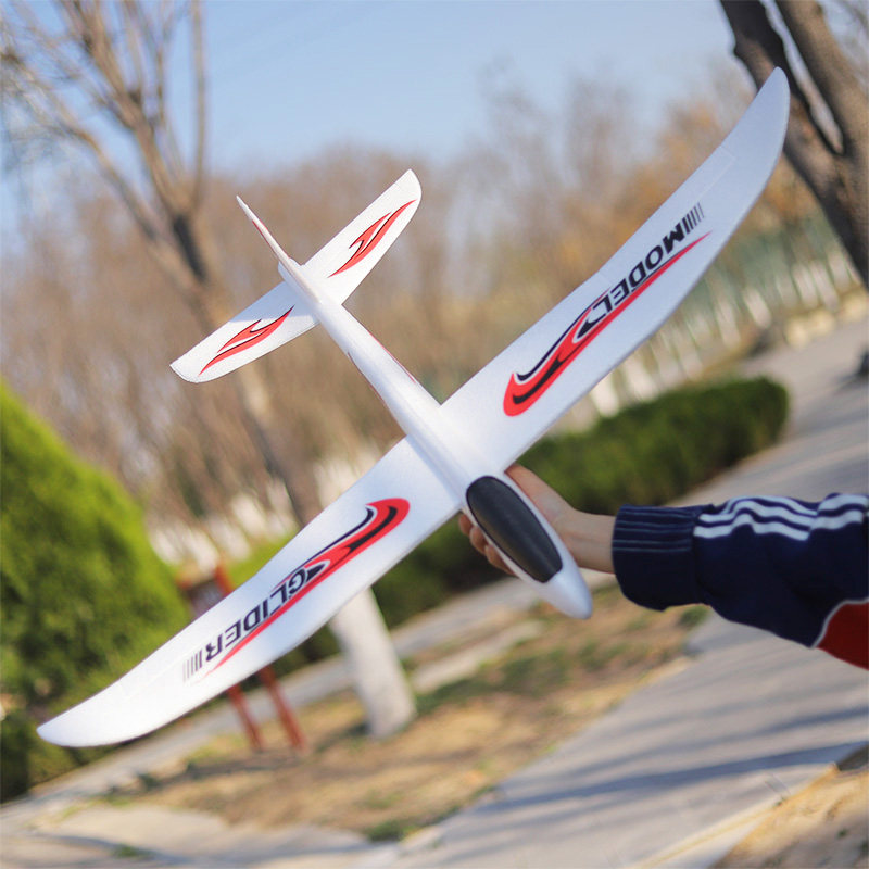 1米大号手抛飞机儿童手抛滑翔机固定翼飞行男孩宝宝拼装玩具户外,淘宝优惠券,粉丝福利购,淘宝优惠卷