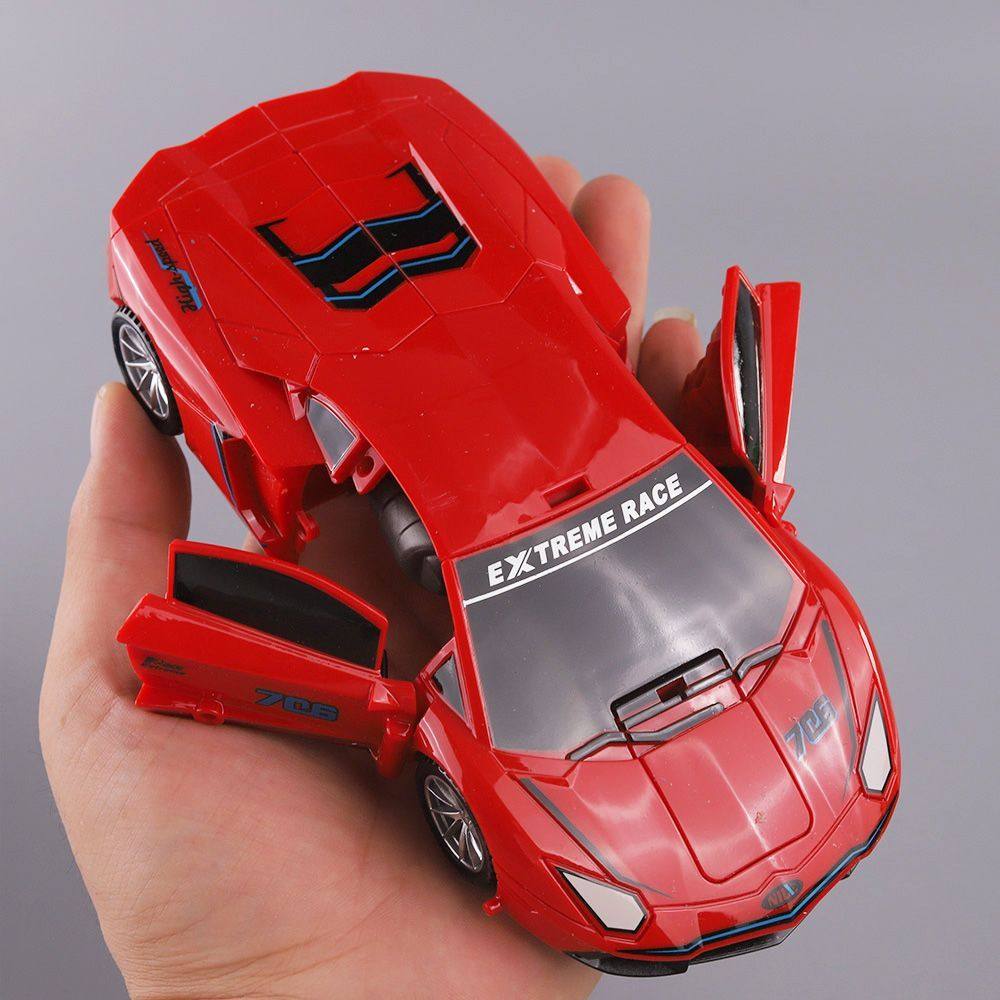 儿童益智男孩战警赛车卡车惯性跑车模型变身战士变形机器人玩具,淘宝优惠券,粉丝福利购,淘宝优惠卷