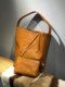 Tote bag vegetable tanned cowhide shoulder bag retro women's bag