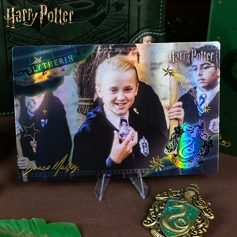 正版哈利波特少年时光系列明信片贴纸盲盒赫敏马尔福周边 - 图0