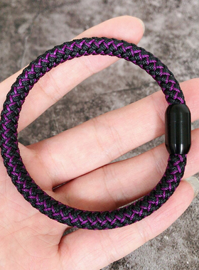 一缕青丝手链蜡线编织情人节礼物