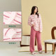 Anzhiban Giant Warm Half Velvet Pajamas ຂອງແມ່ຍິງດູໃບໄມ້ລົ່ນແລະລະດູຫນາວຫນາ 2026 ໃຫມ່ Coral Velvet ເຄື່ອງນຸ່ງຫົ່ມເຮືອນລະດູຫນາວ
