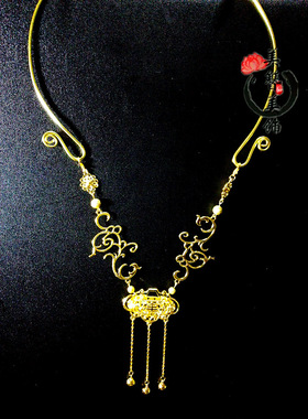 璎珞旗袍古装汉服配饰薛宝钗同款