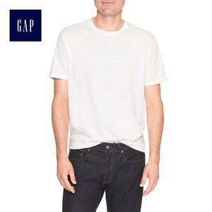 Gap男装纯棉休闲美式短袖