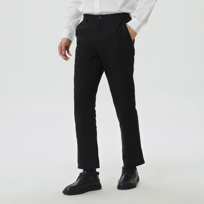 【轻透气系列】gap男装夏棉麻长裤 Gap休闲裤