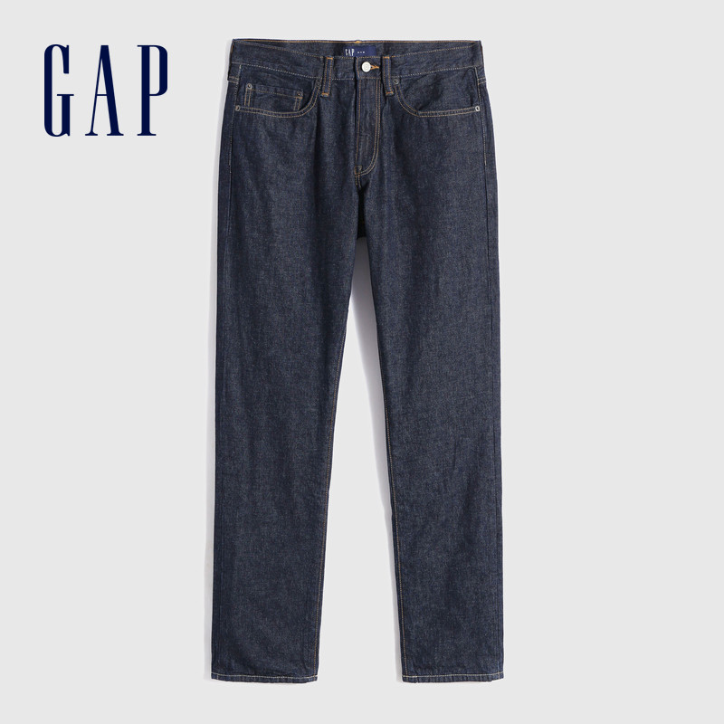 gap男装保暖摇粒绒加绒修身休闲裤 Gap牛仔裤