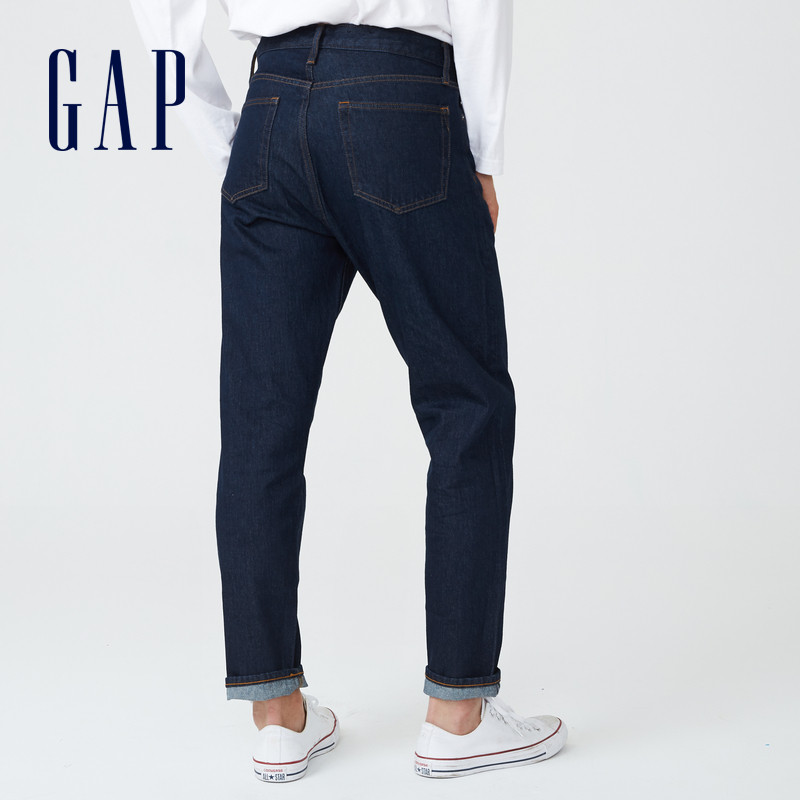 gap男装复古休闲宽松696065牛仔裤 Gap牛仔裤