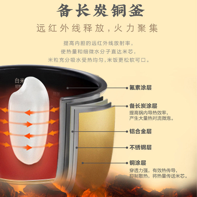 松下r10a8家用ih 3l日本智能电饭锅 松下电器电饭煲