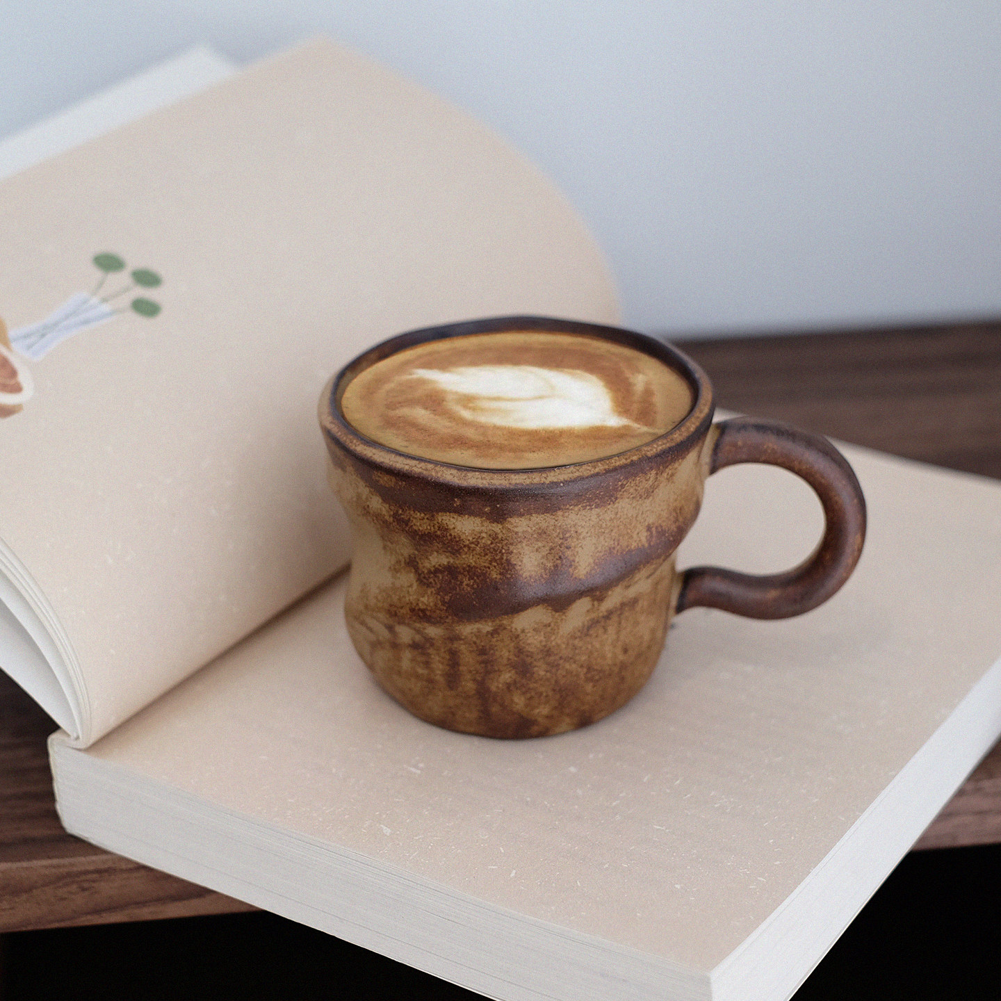 朴简杂货 复古粗陶窑变马克杯 咖啡杯拿铁杯拉花杯小众茶杯水杯子,淘宝优惠券,粉丝福利购,淘宝优惠卷