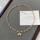 Light luxury niche exaggerated pearl necklace with high-end feel