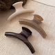 French high-end oversized curved acrylic hairpin