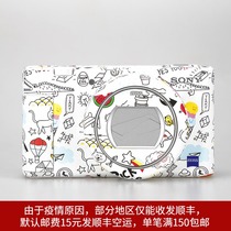 Suitable for Sony ZV-1 fuselage adhesive film SONY zv1 camera sticker protective film camouflak carbon fiber 3M film