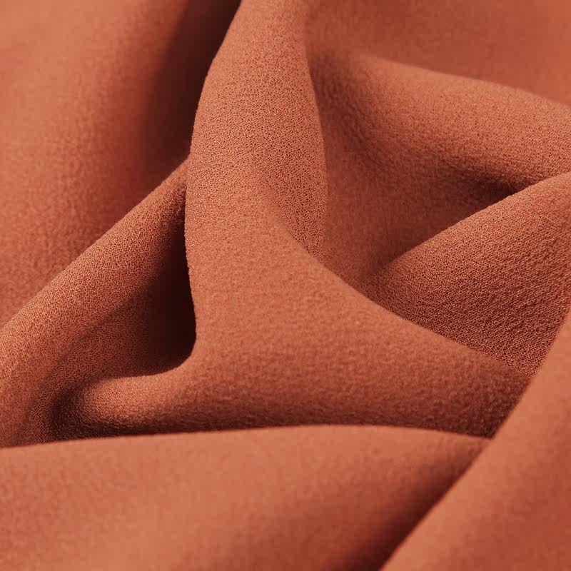 美之藤春季新款七分袖百搭雪纺衬衫 美之藤蕾丝衫/雪纺衫