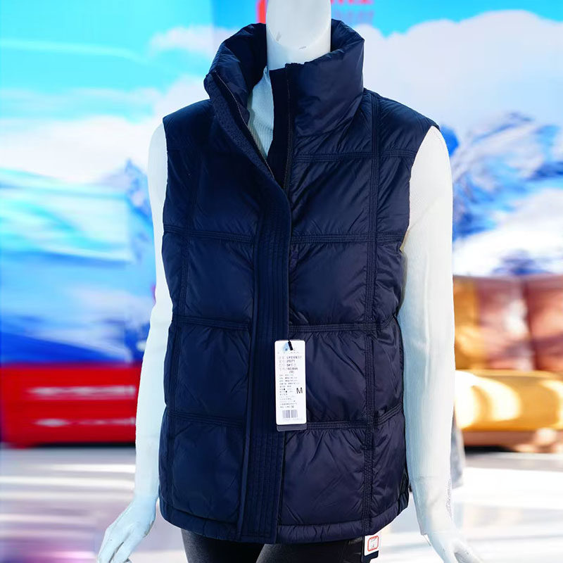 寒布仕羽绒马甲女士宽松外穿时尚秋冬鸭绒背心新品马夹25071,淘宝优惠券,粉丝福利购,淘宝优惠卷