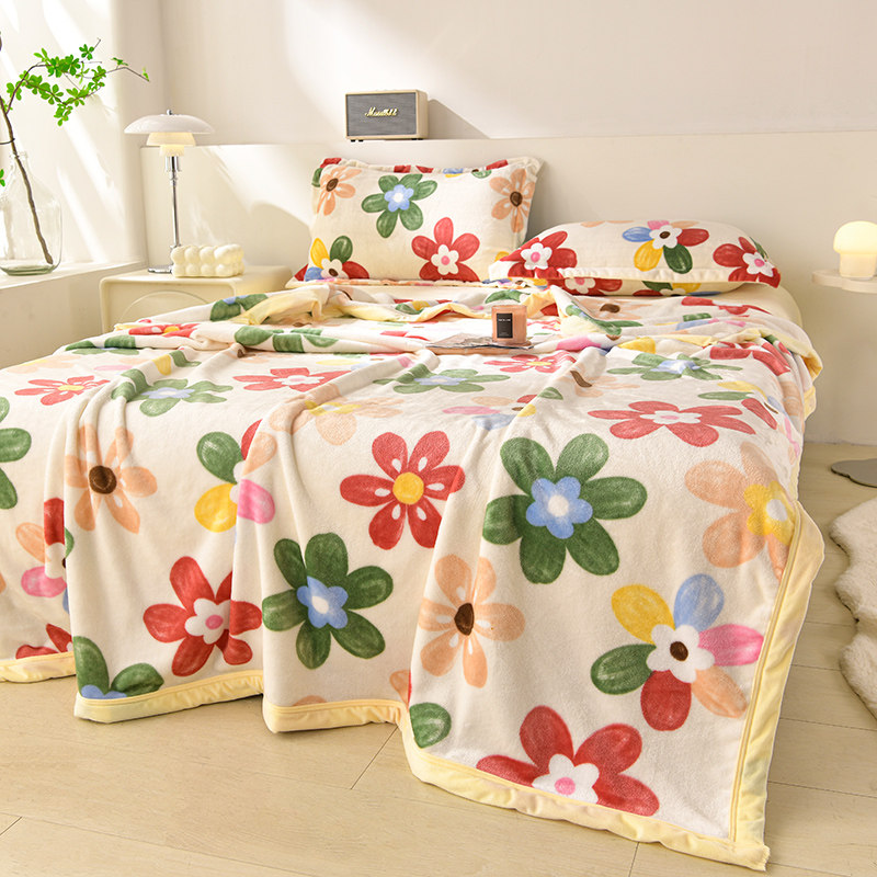 法莱绒毛毯盖毯空调毯云貂绒铺床冬天加厚床单单人双面毯子珊瑚绒,淘宝优惠券,粉丝福利购,淘宝优惠卷