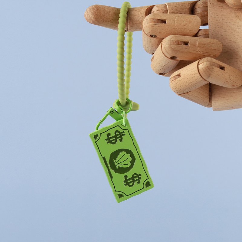 FooLii孚狸原创海绵宝宝钱钱金属钥匙扣蟹老板一块钱动漫背包挂件,淘宝优惠券,粉丝福利购,淘宝优惠卷