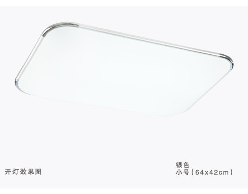 LED客厅吸顶灯现代简超薄客厅灯LED光源办公室灯具方形现代灯包邮 - 图0