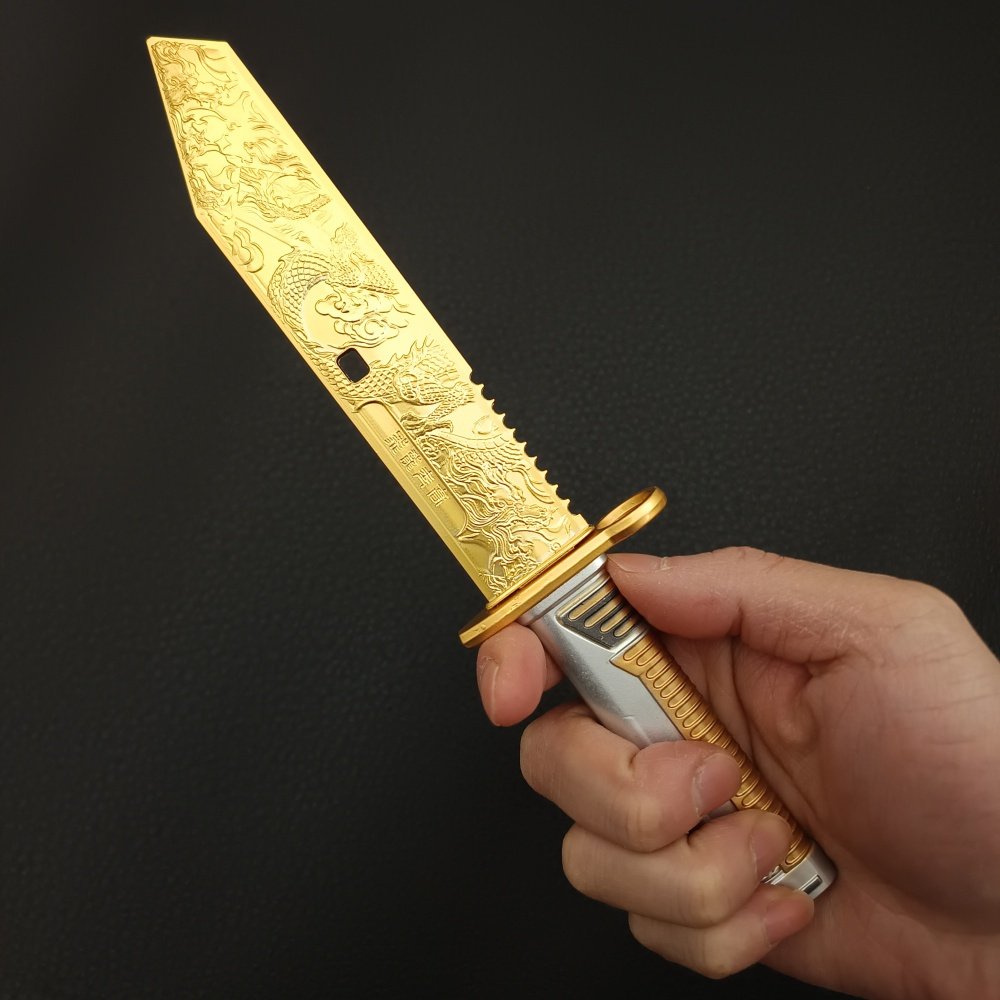 三角洲玩具兵器礼物腾龙小枪龙牙刀武器玩具金属模型手办游戏摆件,淘宝优惠券,粉丝福利购,淘宝优惠卷