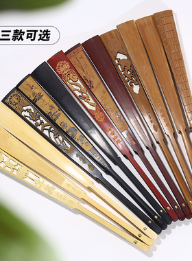 夏季古风空白宣纸折扇书法定制